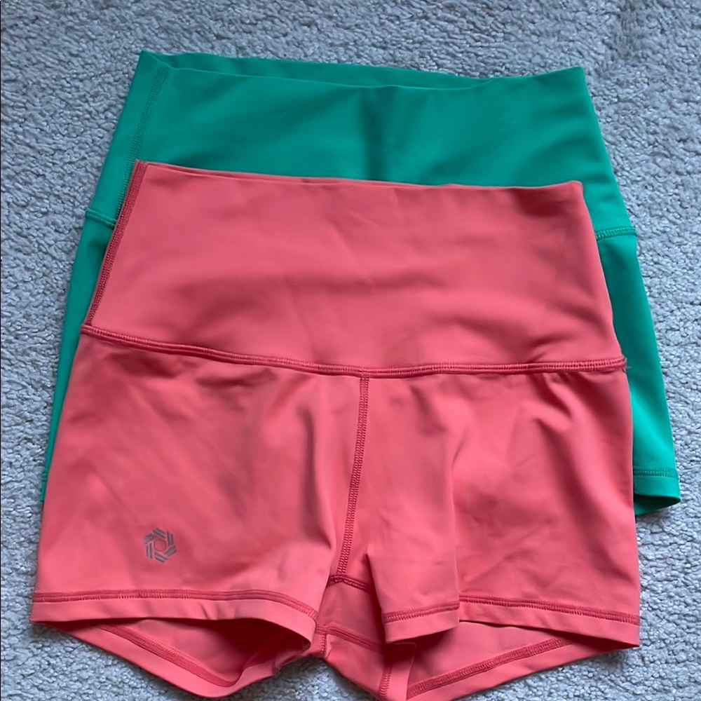 Women's Coral and Teal Shorts Bundle